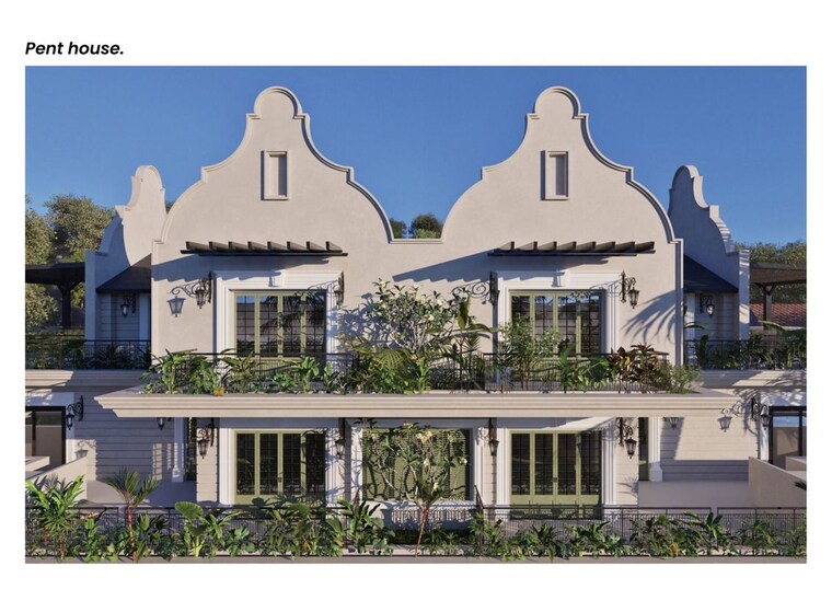 Exterior View, reis magos 4 Bedroom 2981 Sq.Ft. Penthouse In Reis Magos Goa 9808621