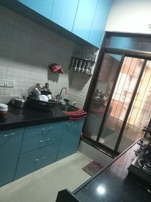Kitchen in 1 BHK Apartment at Nakshatra CHS Vasai West, Vasai West – for Rent