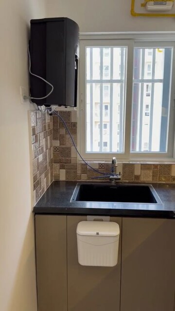 Kitchen in 1.5 BHK Apartment at Brigade El Dorado, Bagaluru – for Rent