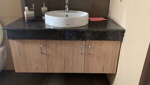 Bathroom in 3.5 BHK Apartment at Dhoot Time Residency, Sector 63 – for Rent