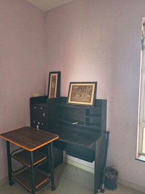 Living Room in 1.5 BHK Apartment at Puranik Rumah Bali, Ghodbunder Road – for Rent