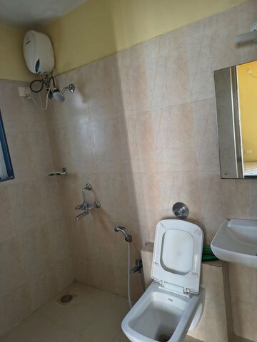 Master Bedroom in 1.5 BHK Apartment at Puranik Rumah Bali, Ghodbunder Road – for Rent