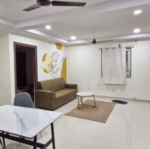 Living Room in 3 BHK Builder Floor at Nallagandla – for Rent