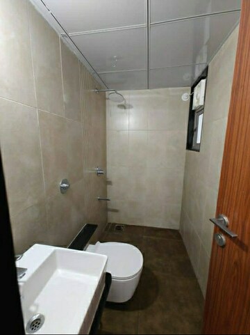 Bathroom in 2 BHK Apartment at Mutha Hermes Drome Phase II, Viman Nagar – for Rent
