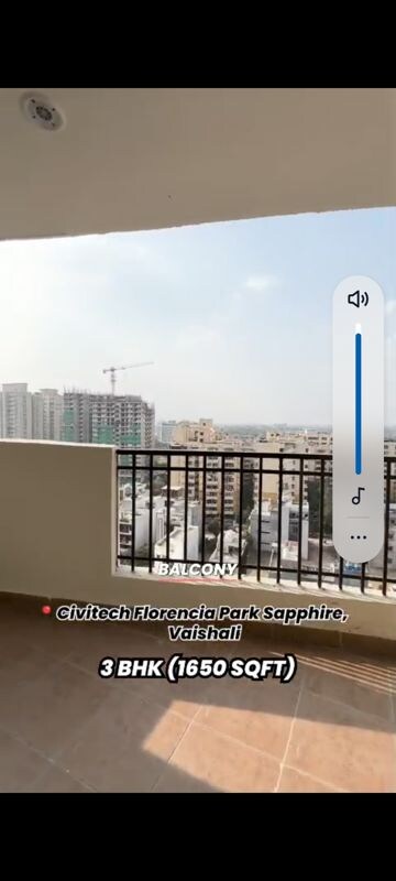 3 BHK Apartment – Exterior View View at Civitech Florencia, Vaishali Sector 9 - for Sale
