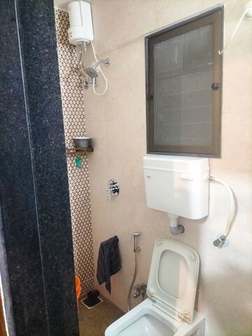 Bathroom in 1 BHK Apartment at Bhoomi Samarth, Goregaon East – for Rent
