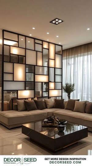 Living Room in 3 BHK Apartment at Landmark Skyvue, Sector 103 – for Sale