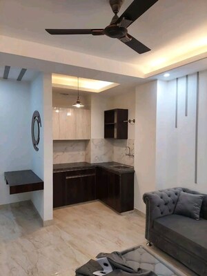 Kitchen in 1 BHK Builder Floor at Chattarpur – for Rent
