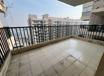 Balcony in 3 BHK Apartment at Gaur Atulyam Gravity, Omicron I Greater Noida – for Rent