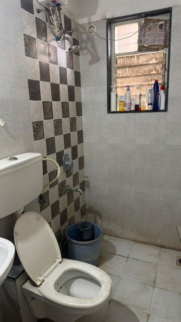 Bathroom in 2 BHK Apartment at Mont Vert Vivant, Wakad – for Rent