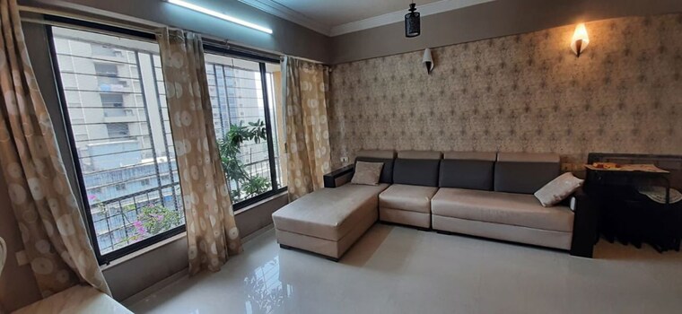 Living Room, riddhi-tower 3 Bedroom 1350 Sq.Ft. Apartment In Malad East Mumbai 9808905