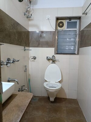 Bathroom in 3 BHK Apartment at Bandra West – for Rent
