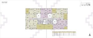 Floor Plan in 3 BHK Apartment at Devidanga – for Sale