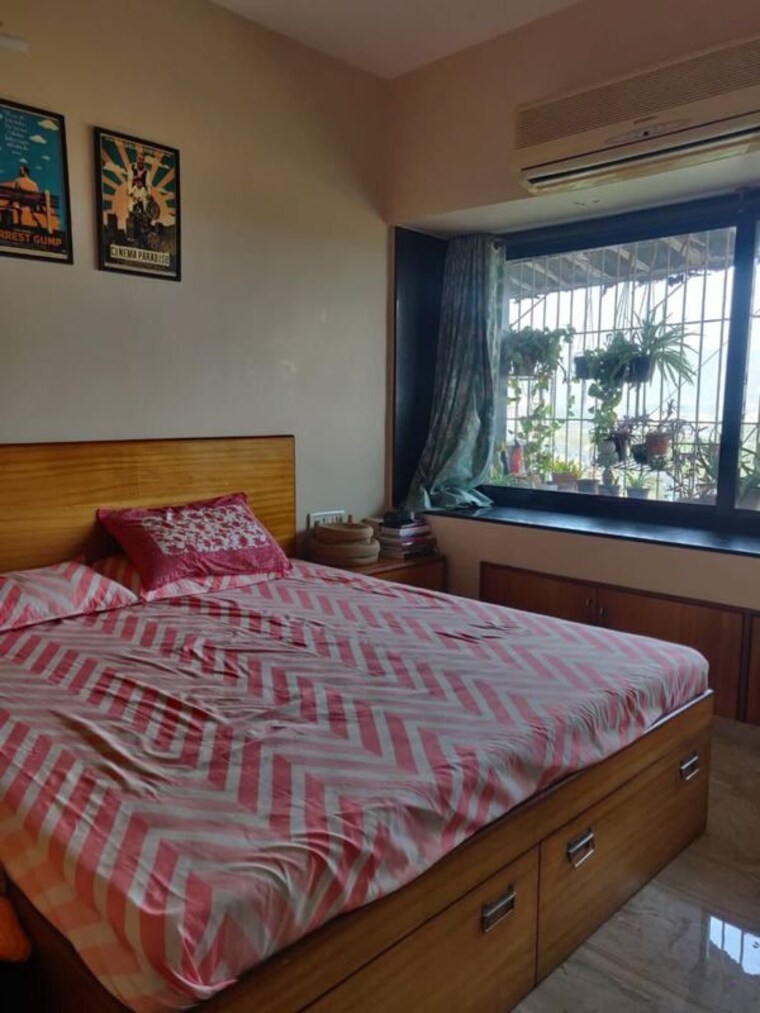 Bedroom, ajmera-cosmic-heights 3 Bedroom 1000 Sq.Ft. Apartment In Bhakti Park Mumbai 9808978