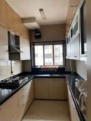 Kitchen in 3 BHK Apartment at Jupiter Apartment Cuffe Parade, Cuffe Parade – for Rent