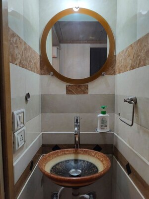 Bathroom in 3 BHK Apartment at Bramha Exuberance, Kondhwa – for Sale