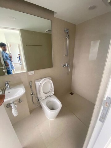 Bathroom in 2 BHK Apartment at Hiranandani Obelia The Walk, Ghodbunder Road – for Rent