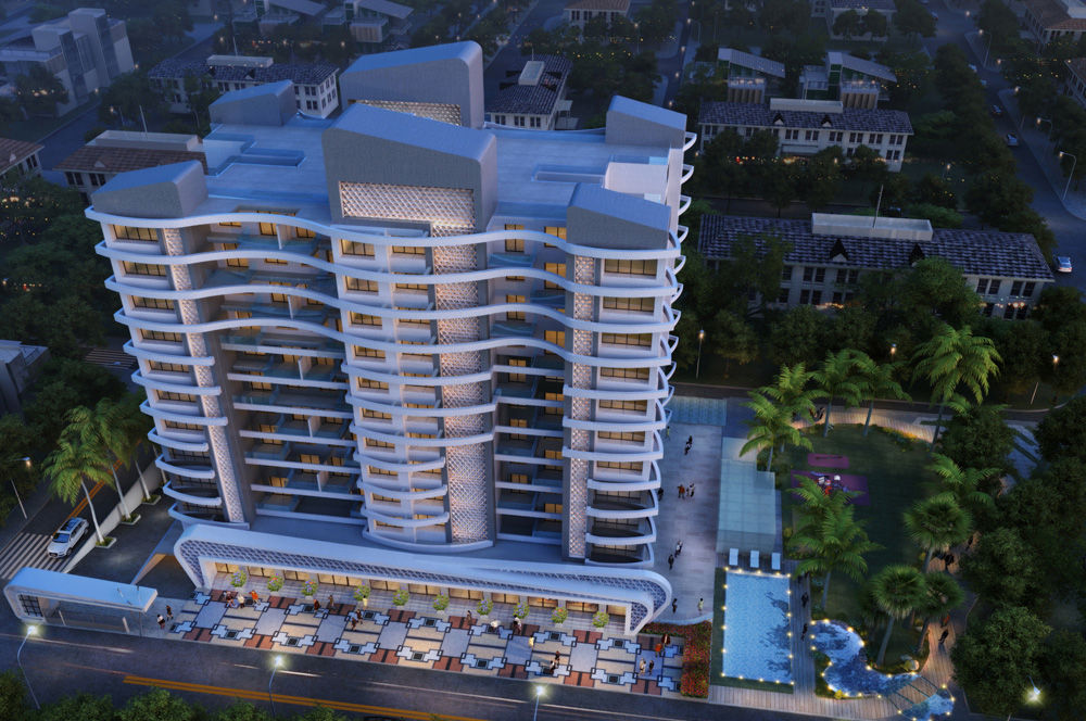 2 BHK + Servant Room 1000 Sq.Ft. Apartment in Kundan Westros