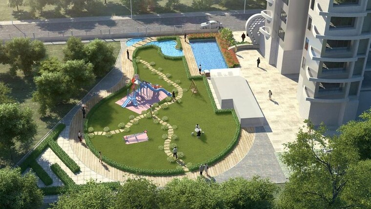 Master Plan, kundan-westros 2 Bedroom 1000 Sq.Ft. Apartment In Baner Pune 9809095