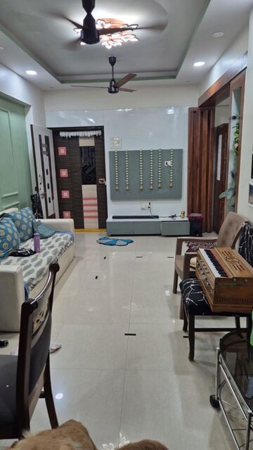 Living Room in 2 BHK Apartment at Kharghar Sector 19 – for Rent