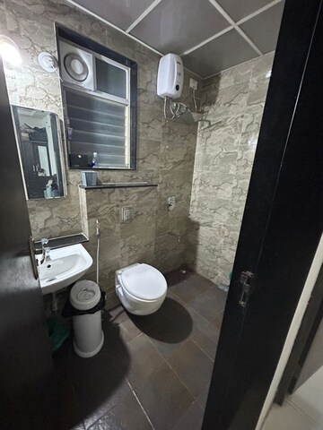 Bathroom in 2 BHK Apartment at Nyati Elysia, Kharadi – for Rent