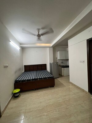 Living Room in Studio Builder Floor at Minarch Tower, Sector 44 – for Rent