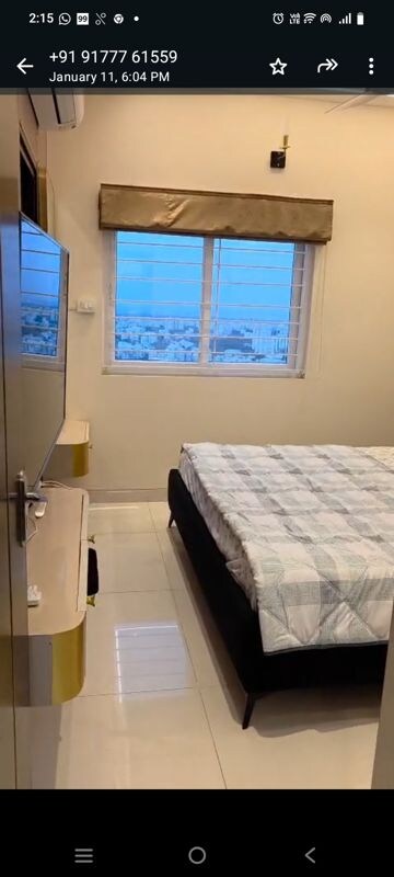 Bedroom in 3 BHK Apartment at Honer Aquantis, Gopanpally – for Rent