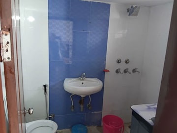 Bathroom in 3 BHK Apartment at Prem Satyam Swastik Apartment, Patiala Road – for Rent
