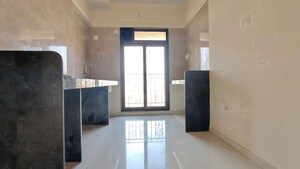 Kitchen in 2 BHK Apartment at KM Horizon Exotica, Haware City – for Rent