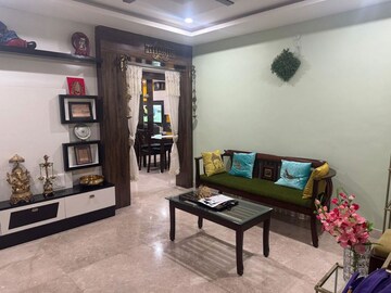 Living Room in 3 BHK Apartment at Aditya Empress Towers, Shaikpet – for Rent