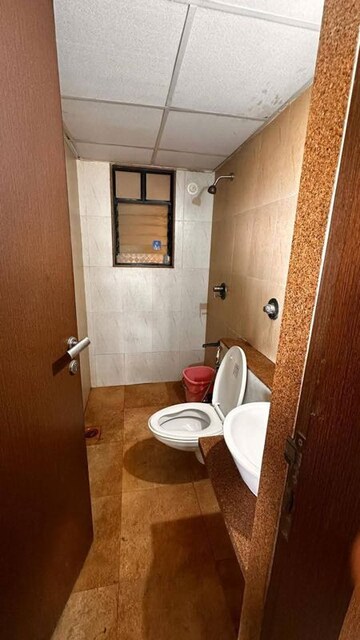 Bathroom in 2 BHK Apartment at Dhanori – for Rent