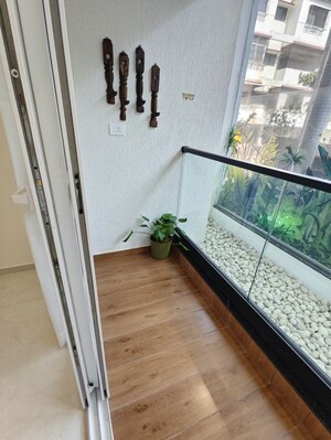 Balcony in 3 BHK Apartment at Vilas Javdekar Palladio Kothrud Central, Kothrud – for Sale