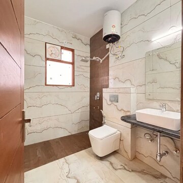 Bathroom in 3 BHK Builder Floor at Sector 57 – for Rent