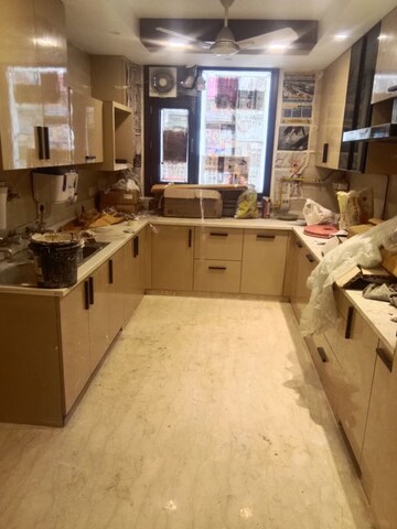 Kitchen in 4 BHK Builder Floor at Greater Kailash I – for Sale