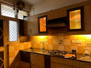 Kitchen in 2 BHK Builder Floor at Sushant Vyapaar Kendra, Sector 43 – for Rent