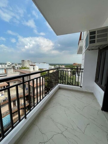 Balcony in 1 BHK Builder Floor at Freedom Fighters Enclave – for Rent