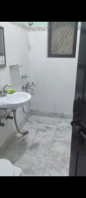 Bathroom in 2 BHK Builder Floor at Niti Khand I – for Rent