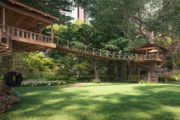 Garden, lodha-riservo 4 Bedroom 2599 Sq.Ft. Penthouse In Vikhroli West Mumbai 9809438