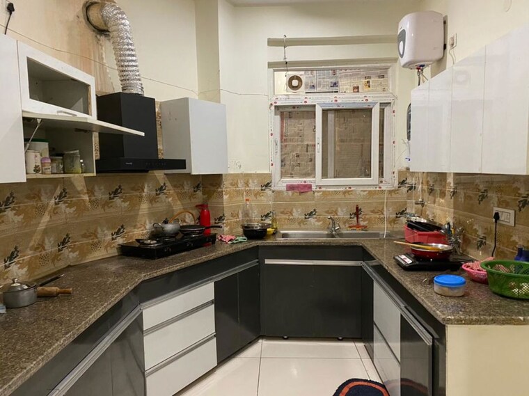 Kitchen, sbp-housing-park 2 Bedroom 1100 Sq.Ft. Apartment In Central Derabassi Chandigarh 9809453
