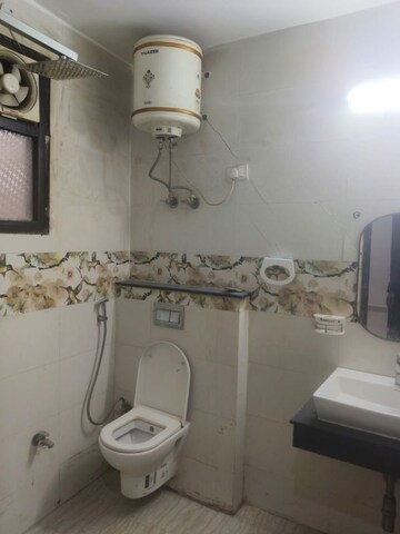 Bathroom in 3 BHK Builder Floor at Saket – for Rent