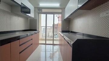 Kitchen in 3 BHK Apartment at Lodha Amara, Kolshet Road – for Rent