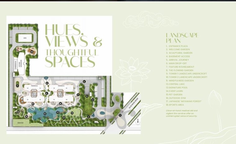 Master Plan, aipl-riviera 2 Bedroom 2308 Sq.Ft. Apartment In Sector 103 Gurgaon 9809608