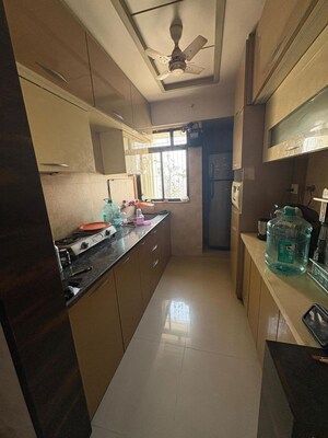 Kitchen in 2 BHK Apartment at Kavya Residency Thane, Ghodbunder Road – for Rent