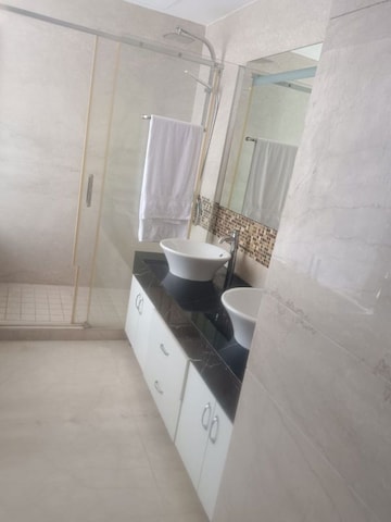 Staircase in 4 BHK Apartment at M3M Golf Estate, Sector 65 – for Rent