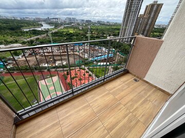 Balcony in 2 BHK Apartment at Godrej Boulevard, Manjari – for Rent