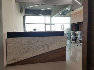 Kitchen in  Office Space at Thaltej – for Rent