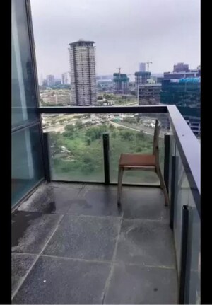 Balcony in 3 BHK Apartment at Ireo The Grand Arch, Sector 58 – for Rent