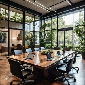 Gym in  Office Space at Wagle Industrial Estate – for Rent