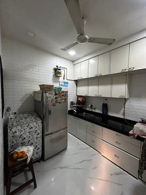 Kitchen in 3 BHK Apartment at Kanakia Challengers, Kandivali East – for Rent