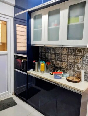 Kitchen in 2 BHK Apartment at Aparna Serene Park, Kondapur – for Rent